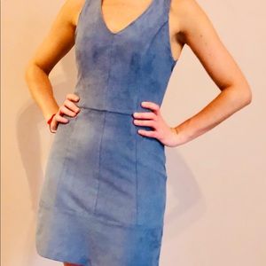 Abercrombie & Fitch Faux Suede Dress